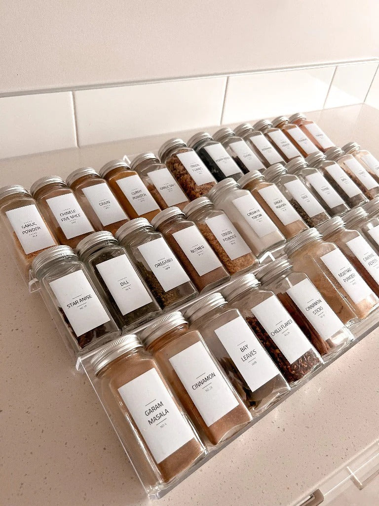 4 Organiseurs de tiroir à épices