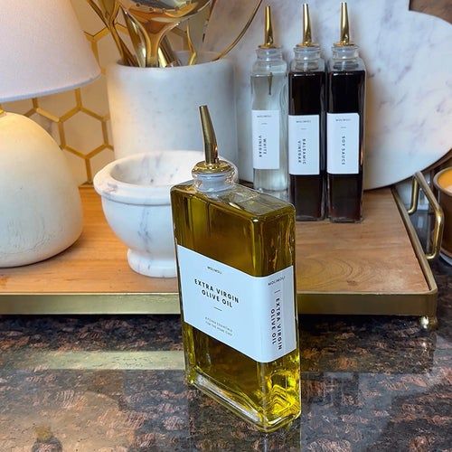 Bouteille carrée en verre - MoliMoli