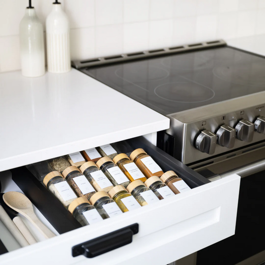 Ensemble de Pots d’Épices avec Supports