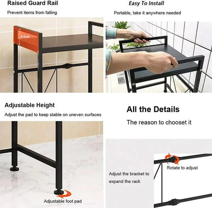 Etagère rétractable de cuisine