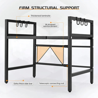 Etagère rétractable de cuisine