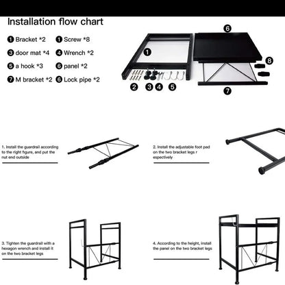 Etagère rétractable de cuisine