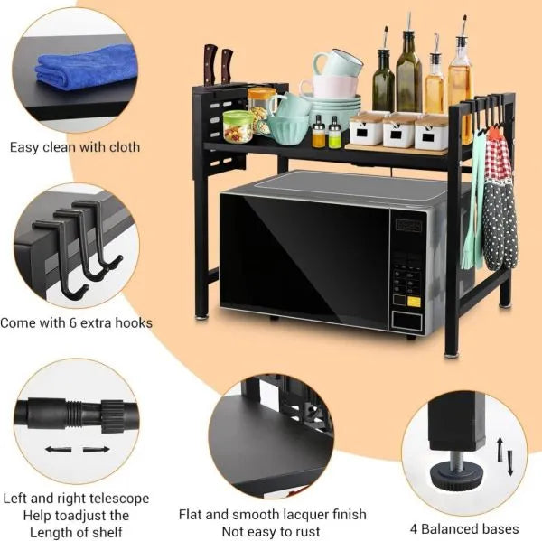 Etagère rétractable de cuisine