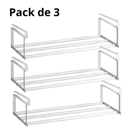 Etagère extensible : chaussures, cuisine, salle de bain, livres....