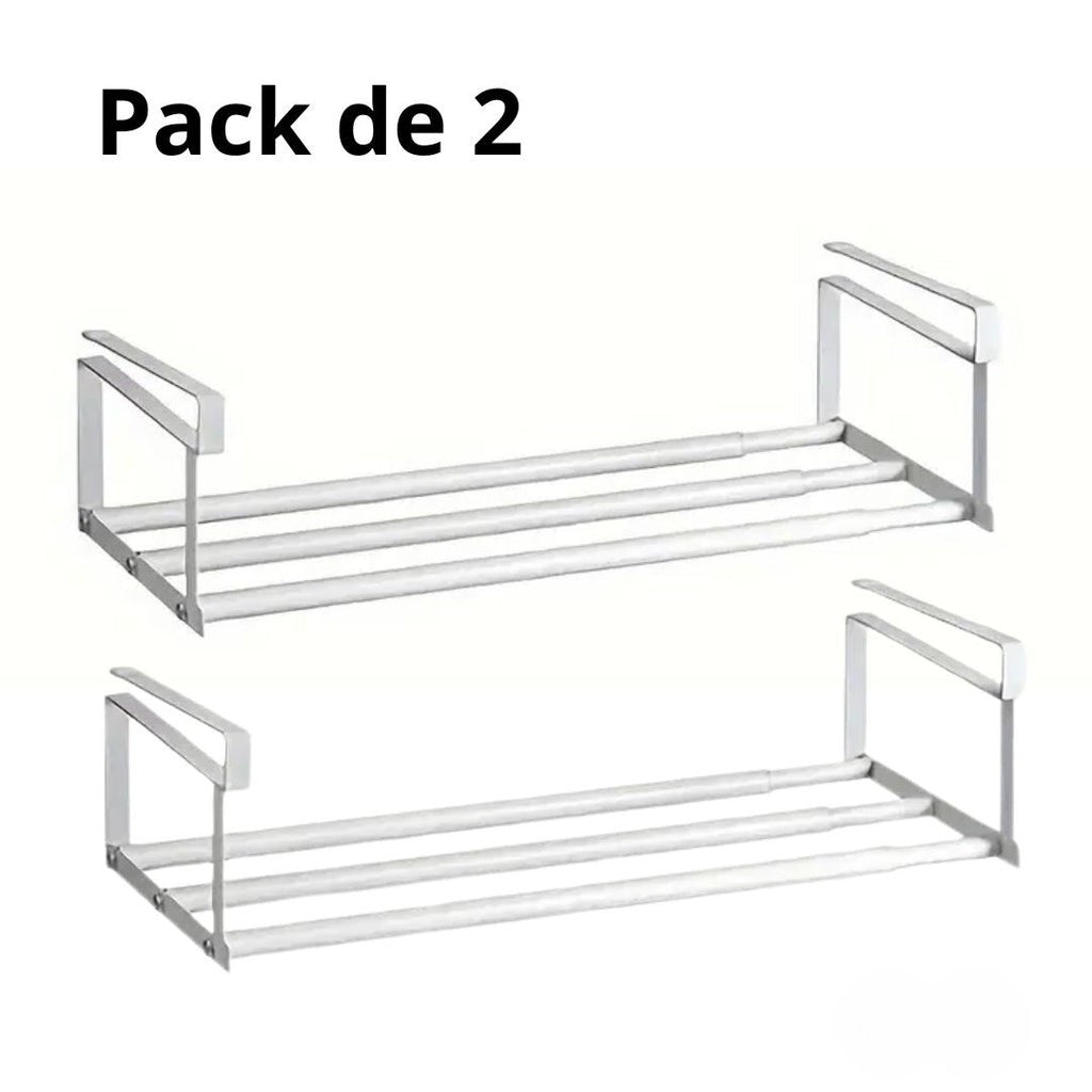 Etagère extensible : chaussures, cuisine, salle de bain, livres...