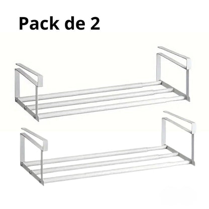Etagère extensible : chaussures, cuisine, salle de bain, livres...